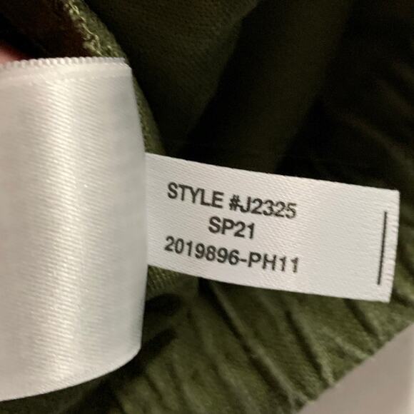 J.Crew XXL Seaside Linen Blend Shorts Green Pull On Drawstring Comfort Plus Size - Picture 11 of 11